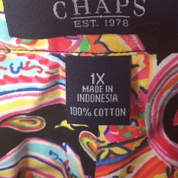 Chaps Ralph Lauren blouse sz 1X. - Picture 3 of 4